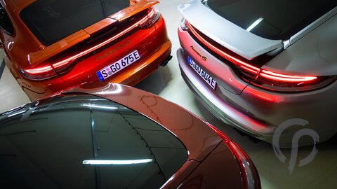 Der Elektrik-Hattrick: Porsche Panamera Hybrid-Modelle